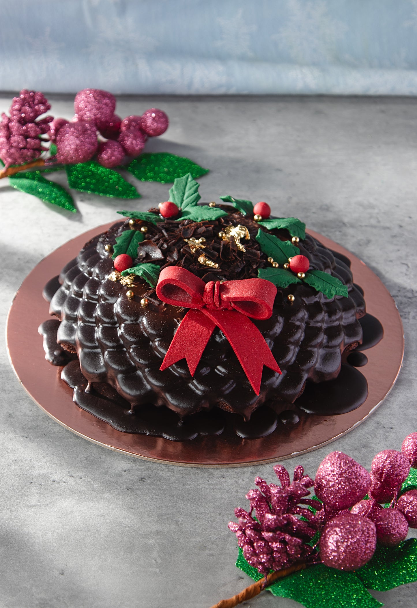 Holiday Gooey Chocolate Cake