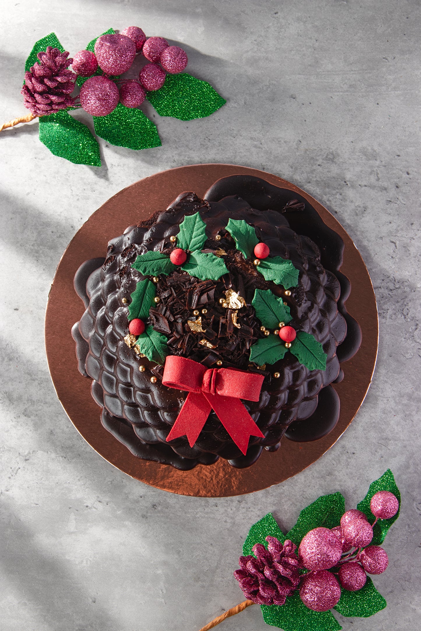 Holiday Gooey Chocolate Cake