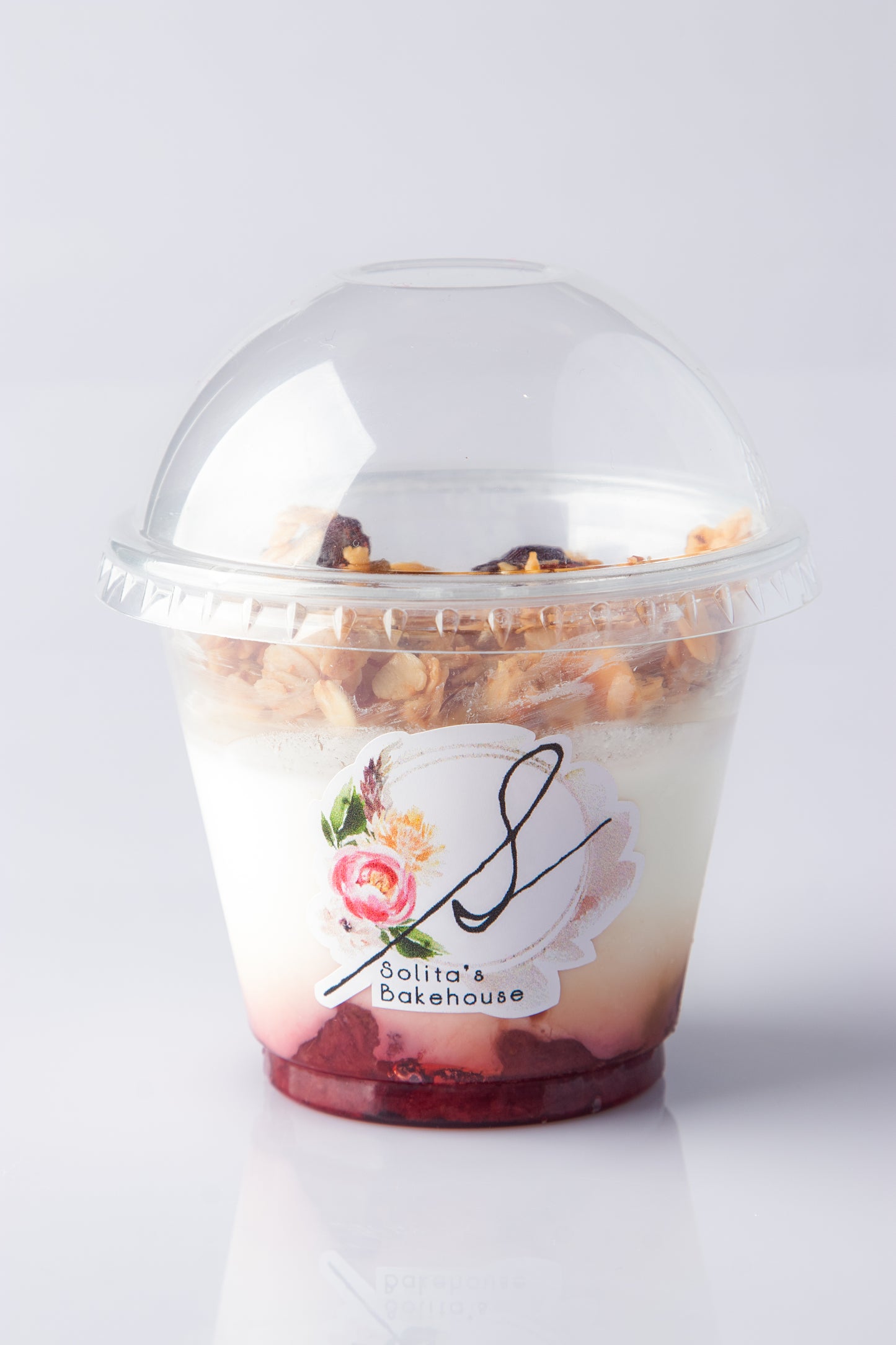 Strawberry Yogurt cups w/ Granola