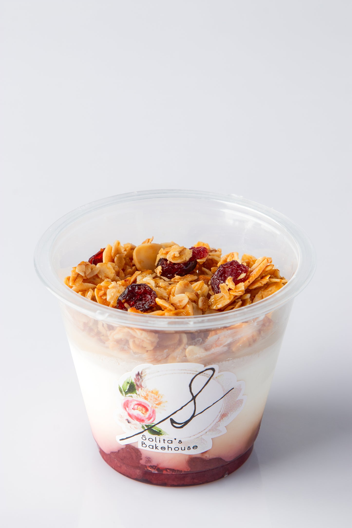 Strawberry Yogurt cups w/ Granola