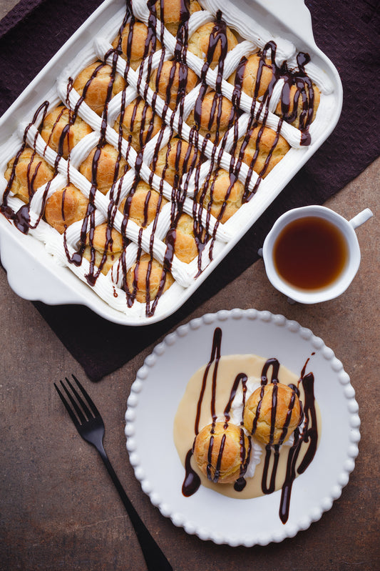 Solita's Chocolate Profiteroles