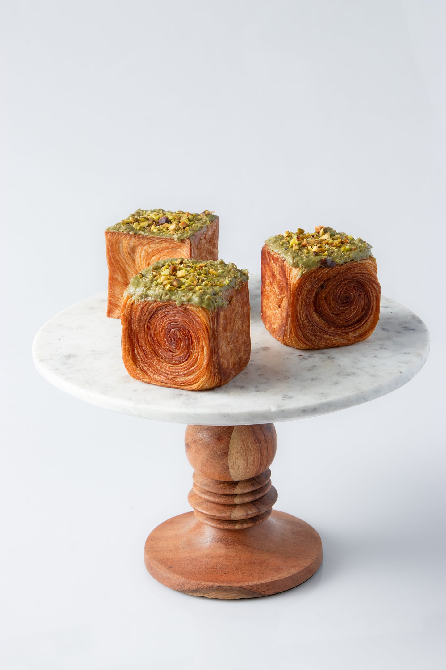 Pistachio Cube Croissant