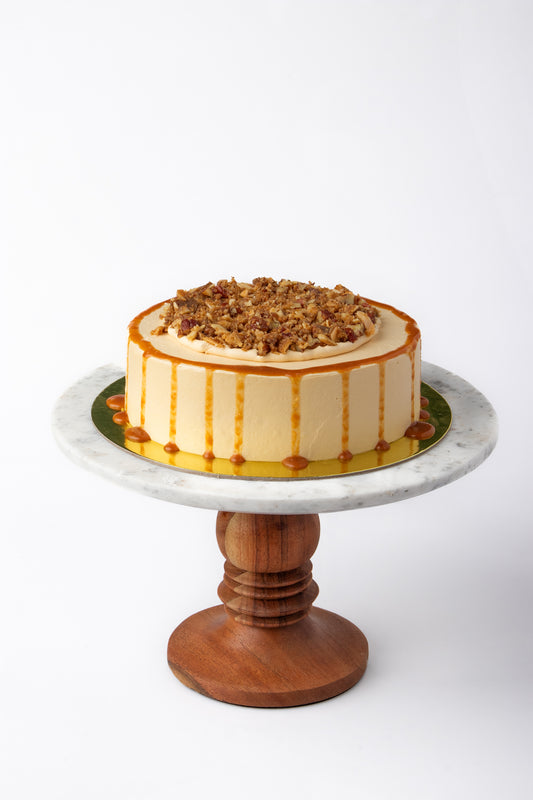 Salted Caramel Nut Cake