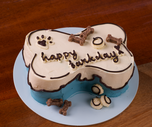 3D Bone Carrot Cake