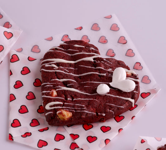 Valentine Red Velvet Cookies